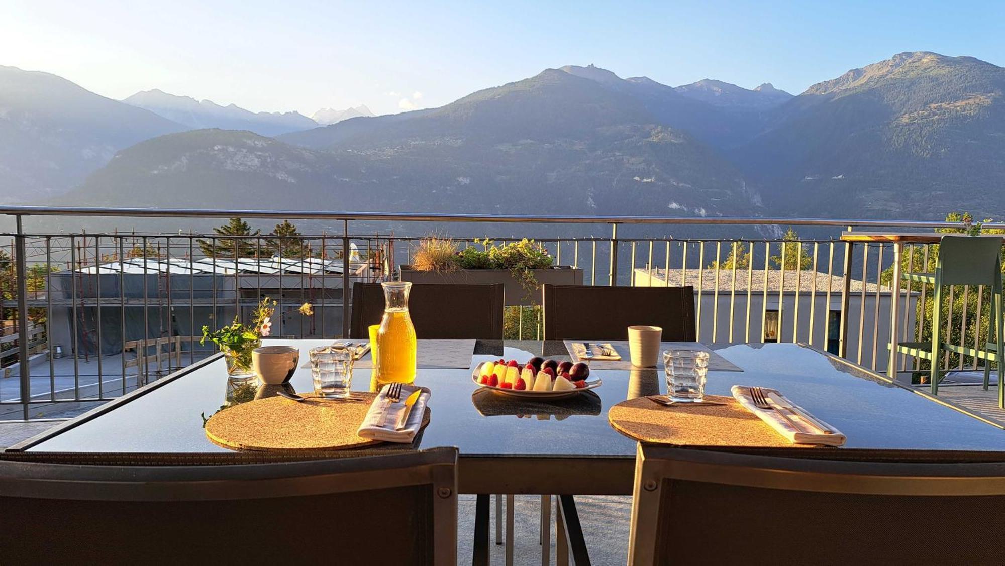 Chalet Diognysos B&B, Boutique Hotel & Wellness 크란스몬타나 외부 사진